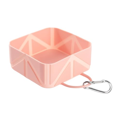 Dewireaey Hundefutternapf Tragbar - Faltbarer Fressnapf Haustier - 500ml Transportierbarer Napf Für Hunde Katzen Kaninchen Boot Auto Outdoor Aktivitäten Wandern Camping Reisen von Dewireaey