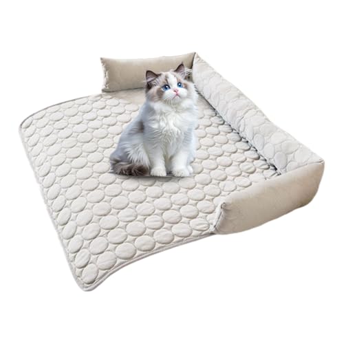 Dewireaey Hundekühlmatte | Schutzauflage Für Sofa Und Hundebett | rutschfeste Atmungsaktive Hundekissen Mit Komfort Für Ruheplatz Indoor Sofa Haustierhöhle Dewireaey Hundekühlmatte | Schutzauflage Für Sofa Und Hundebett | rutschfeste Atmungsaktive Hundekissen Mit Komfort Für Ruheplatz Indoor Sofa Haustierhöhle von Dewireaey