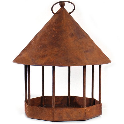 Dewoga Vogelhaus zum Hängen Edelrost Rost Dewoga Vogelhaus zum Hängen Edelrost Rost von PGONA