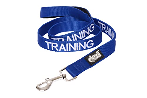 Dexil Limited Trainingsleine für Hunde, Blau, farbcodiert, 6 cm oder 1,8 m oder 1,8 m von Dexil