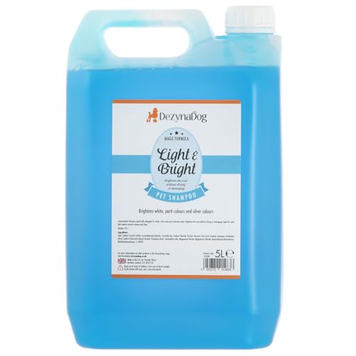 Dezynadog Magic Formula Light and Bright Haustier-Shampoo, 5 Liter von Dezynadog