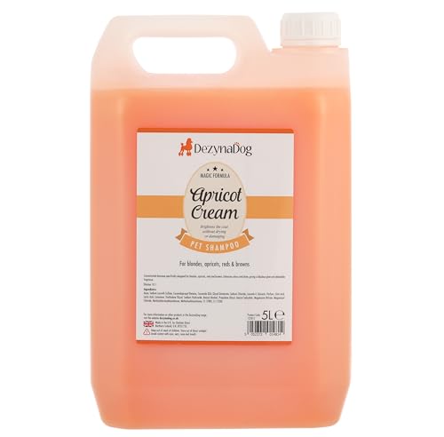Dezynadog Magic Formel apricot Creme pet Shampoo, 5 Liter von Dezynadog
