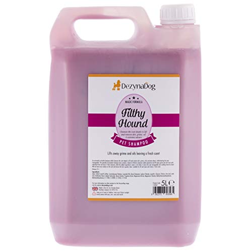 Dezynadog Magic Formula Filthy Hound Deep Cleansing Pet Shampoo, 5L Dezynadog Magic Formula Filthy Hound Deep Cleansing Pet Shampoo, 5L von Dezynadog