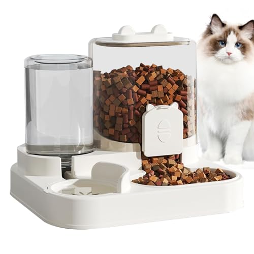 Dfstvup Automatischer Katzenfutterautomat - Katze Hund Futterautomat Mit Wasserspender,1,8L Fressnapf Mit Abnehmbarem Wassertank Für Balkon, Schlafzimmer & Innenbereich Dfstvup Automatischer Katzenfutterautomat - Katze Hund Futterautomat Mit Wasserspender,1,8L Fressnapf Mit Abnehmbarem Wassertank Für Balkon, Schlafzimmer & Innenbereich von Dfstvup