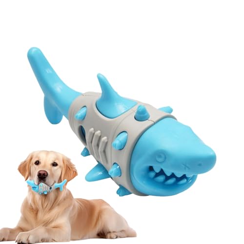 Dfstvup Hundespielzeug Leckerli Spender | Welpen Kauspielzeug & Slow Feeder | Kaubarer Haifisch Futterautomat Für Training & Spiel Drinnen Und Draußen Dfstvup Hundespielzeug Leckerli Spender | Welpen Kauspielzeug & Slow Feeder | Kaubarer Haifisch Futterautomat Für Training & Spiel Drinnen Und Draußen von Dfstvup