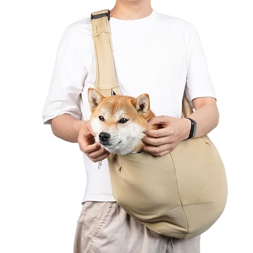 Dfstvup Hundetrage Sling - Tragbarer Welpen-Tragebeutel,Verstellbare Schulter- Und Brustgurte, Leichtes Haustierzubehör Für Reisen, Wandern, Spaziergänge & Tierarztbesuche Dfstvup Hundetrage Sling - Tragbarer Welpen-Tragebeutel,Verstellbare Schulter- Und Brustgurte, Leichtes Haustierzubehör Für Reisen, Wandern, Spaziergänge & Tierarztbesuche von Dfstvup