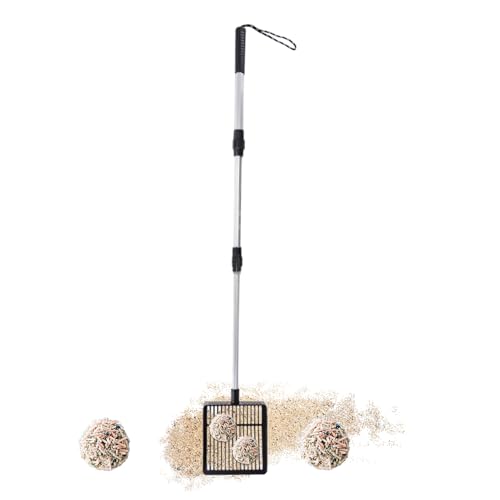Dfstvup Katzenklo Schaufel Mit Griff - Ausziehbare Katzentoiletten-Schaufel - Multifunktions-Kotharke Mit Wiederwendbarer Reinigungsfunktion Für, Gartenabfälle Und Reinigungszubehör Dfstvup Katzenklo Schaufel Mit Griff - Ausziehbare Katzentoiletten-Schaufel - Multifunktions-Kotharke Mit Wiederwendbarer Reinigungsfunktion Für, Gartenabfälle Und Reinigungszubehör von Dfstvup
