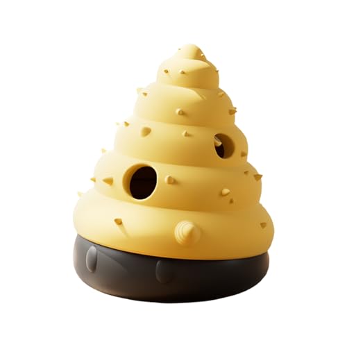 Dfstvup Leckerliball Für Hunde - Hunde Kauspielzeug,Futterspielzeug In Muschelform, Intelligenzspiel Zur Stimulation Bei Mahlzeiten Für Kleine Und Mittelgroße von Dfstvup