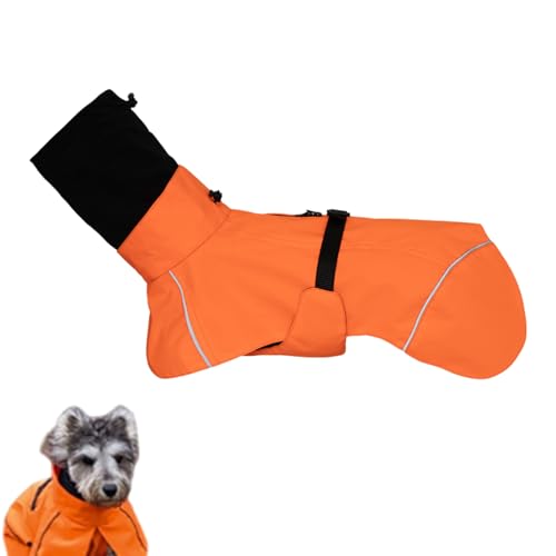 Dfstvup Regenmantel für kleine Hunde, wasserdichter Hunderegenmantel, Hunderegenmantel atmungsaktiv, Leicht an- und auszuziehender Regenmantel, verstellbar, mit beruhigender Kopfbedeckung, Dfstvup Regenmantel für kleine Hunde, wasserdichter Hunderegenmantel, Hunderegenmantel atmungsaktiv, Leicht an- und auszuziehender Regenmantel, verstellbar, mit beruhigender Kopfbedeckung, von Dfstvup