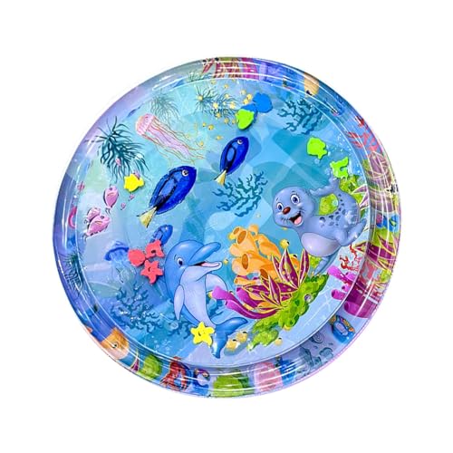 Dfstvup Wasserpad für Katzen, Spielmatte mit Wassersensor,Sensorische Outdoor-Matte zum Spielen im Wasser - Leichte Design-Wasserklopfmatte für Böden, Gras, Fliesen und alle Oberflächen Dfstvup Wasserpad für Katzen, Spielmatte mit Wassersensor,Sensorische Outdoor-Matte zum Spielen im Wasser - Leichte Design-Wasserklopfmatte für Böden, Gras, Fliesen und alle Oberflächen von Dfstvup