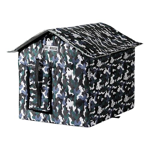 36x32x37cm Large Cat House with Multiple Levels Insulated Weatherproof for Outdoor, Pets Shelter for Winter, Waterproof Cat House, Cat Cave Pet Shelter Easy to Clean Cozy Home for Cats/Dogs 36x32x37cm Large Cat House with Multiple Levels Insulated Weatherproof for Outdoor, Pets Shelter for Winter, Waterproof Cat House, Cat Cave Pet Shelter Easy to Clean Cozy Home for Cats/Dogs von Dgayaeic