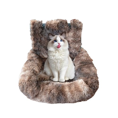 Dgayaeic Hundeverstärker -Autositz, Hundewagensitz, Soft Dog Booster Sitz, Automobile Innenzubehör, Nicht rutschende, gepolsterte atmungsaktive für Outdoor Adventures Road Trips täglich von Dgayaeic