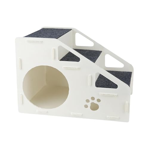 Hundetreppe für kleine Hunde, sicheres und bequemes Klettern, 42 x 32 x 32 cm, 3-stufige Hundebricks, Haustier-Stiefleiter, Nicht-Schlupf- und Stalldesign für Hochbett-Couch Auto Hundetreppe für kleine Hunde, sicheres und bequemes Klettern, 42 x 32 x 32 cm, 3-stufige Hundebricks, Haustier-Stiefleiter, Nicht-Schlupf- und Stalldesign für Hochbett-Couch Auto von Dgayaeic
