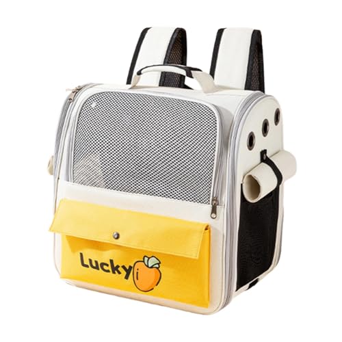 Katzentragerrucksack, Haustier-Tragerucksack, Reise-Haustier-Rucksack, große Kapazität, Haustier-Rucksack, geräumiges und komfortables Design, atmungsaktiv und belüftet, von Fluggesellschaften Katzentragerrucksack, Haustier-Tragerucksack, Reise-Haustier-Rucksack, große Kapazität, Haustier-Rucksack, geräumiges und komfortables Design, atmungsaktiv und belüftet, von Fluggesellschaften von Dgayaeic