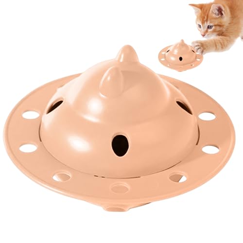 Spielzeug farbenfrohes Kauspielzeug für Hunde, Behandlungsabgabe von Hundespielzeug, interaktiver PET-Behandlungs-Puzzle-Feeder, Nicht-Schlupf-Basis, einstellbare Schwierigkeitsgrade, 15 cm für kleine von Dgayaeic