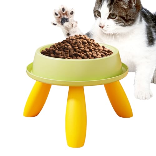 Erhöhte Katzennäpfe, erhöhtes Katzenfutter- und Wassernapf-Set, Futternapf, leicht zu reinigen und zu pflegen, kann lange verwendet werden, nicht leicht zu brechen, 14 cm für Haustiere Erhöhte Katzennäpfe, erhöhtes Katzenfutter- und Wassernapf-Set, Futternapf, leicht zu reinigen und zu pflegen, kann lange verwendet werden, nicht leicht zu brechen, 14 cm für Haustiere von Dgkdek