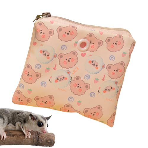 Sugar Glider Reisetasche, versteckter Schlafsack, Tier-Tragetasche, leicht zu reinigen und zu verwenden, kann lange verwendet werden, nicht leicht zu brechen, 13 cm, für Hamster von Dgkdek