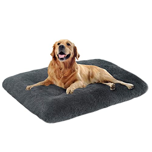 Premium-Plüsch-Hundebett XS/S/M/L/XL/XXL/XXXL, ultraweiche Haustiermatte, gemütliche, warme Hundebox-Matratze, Kissen, maschinenwaschbar, große Anti-Angst-Haustierbett-Matte Premium-Plüsch-Hundebett XS/S/M/L/XL/XXL/XXXL, ultraweiche Haustiermatte, gemütliche, warme Hundebox-Matratze, Kissen, maschinenwaschbar, große Anti-Angst-Haustierbett-Matte von Dhao