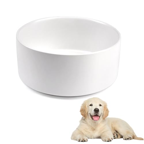15.5 CM/850 ML Keramik Napf Hund, Anti-Rutsch-Boden Fressnapf Hund für Wasser, Trockenfutter, Snacks für Haustiere Hundenäpfe Keramik, Leicht zu Reinigen Wassernapf für Kleine und Mittlere Hunde 15.5 CM/850 ML Keramik Napf Hund, Anti-Rutsch-Boden Fressnapf Hund für Wasser, Trockenfutter, Snacks für Haustiere Hundenäpfe Keramik, Leicht zu Reinigen Wassernapf für Kleine und Mittlere Hunde von Dhisperares