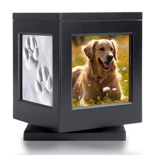 DiDiBirDi Haustierurne,Tierurnen für Hunde Urne Mit Fotorahmen Souvenirs,Urne für Katze Mit Asche Aufbewahrungsbeutel,Urne Hund Für 35kg große Hunde mit Stempelkissen - Gedenkgeschenk für verlorene DiDiBirDi Haustierurne,Tierurnen für Hunde Urne Mit Fotorahmen Souvenirs,Urne für Katze Mit Asche Aufbewahrungsbeutel,Urne Hund Für 35kg große Hunde mit Stempelkissen - Gedenkgeschenk für verlorene von DiDiBirDi