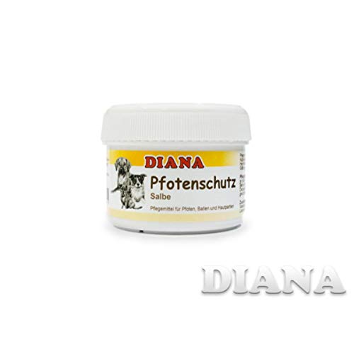DIANA Pflegemittel PFOTENSCHUTZ SALBE 90ml für Hunde und Katzen von Diana