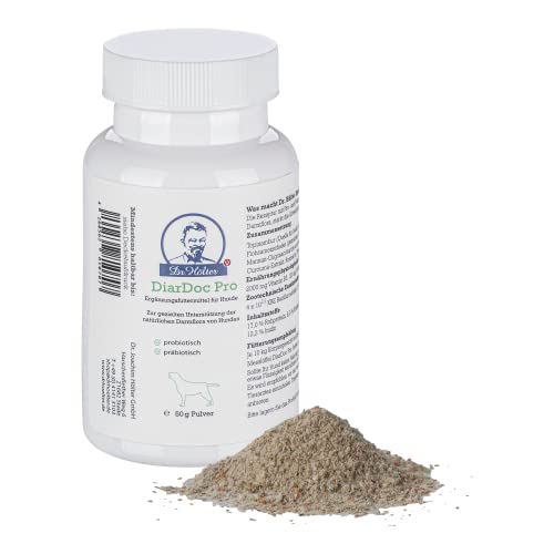 Neu DiarDoc Pro von Dr. Hölter Probiotikum für Hunde Diätfutter zur Stabilisierung der Verdauung Präbiotika gegen Verdauungsprobleme, unterstützt das Immunsystem (50g Pulver) Neu DiarDoc Pro von Dr. Hölter Probiotikum für Hunde Diätfutter zur Stabilisierung der Verdauung Präbiotika gegen Verdauungsprobleme, unterstützt das Immunsystem (50g Pulver) von Dr. Hölter