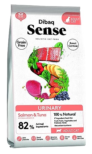 Dibaq Sense Cat Urinary: Getreidefreies Naturfutter mit Lachs und Thunfisch Pflegt die Harnwege von sterilisierten Katzen - 6 kg von Dibaq Sense