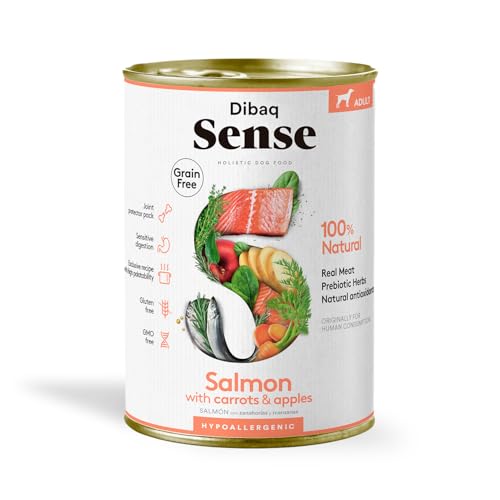 Dibaq Sense Grain Free: Kaninchen & Truthahn ohne Getreide, Vollfutter für Hunde, 380 g, 12 Stück von Dibaq Sense