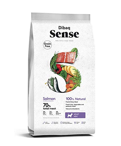 Dibaq Sense Grain Free: Lachsfutter für kleine Hunde, 100% natürlich und getreidefrei, 6 kg von Dibaq