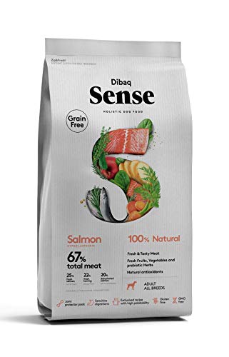 Dibaq Sense Grain Free - Lachsfutter für ausgewachsene Hunde - 100% natürlich und getreidefrei - 12 kg Dibaq Sense Grain Free - Lachsfutter für ausgewachsene Hunde - 100% natürlich und getreidefrei - 12 kg von Dibaq