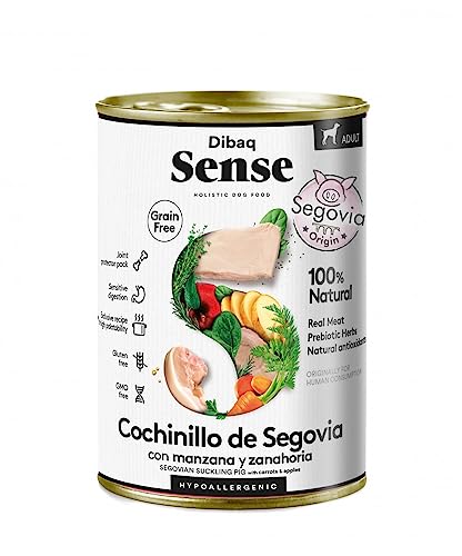 Dibaq Sense Grain Free: Segovian Ferkel ohne Getreide, Vollfutter für Hunde, 380 g von Dibaq