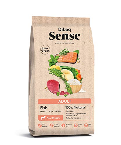 Dibaq Sense Low Grain Adult (Fish), 12 kg, Weiß, Standard von Dibaq