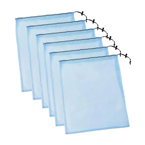 Dickly 6X Netzbeutel mit Kordelzug, Muscheltaschen, leicht, Tauchtaschen, Netztaschen für Sport, Sammeln von Spielzeug, Muscheln, Reisen, Gemischte Farbe zufällig Dickly 6X Netzbeutel mit Kordelzug, Muscheltaschen, leicht, Tauchtaschen, Netztaschen für Sport, Sammeln von Spielzeug, Muscheln, Reisen, Gemischte Farbe zufällig von Dickly