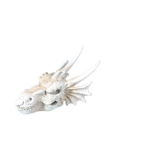 Dickly Aquarien Dinosaurier Schädel, Kunstharz, Totenkopf Modell, DIY Bastelset, klein von Dickly