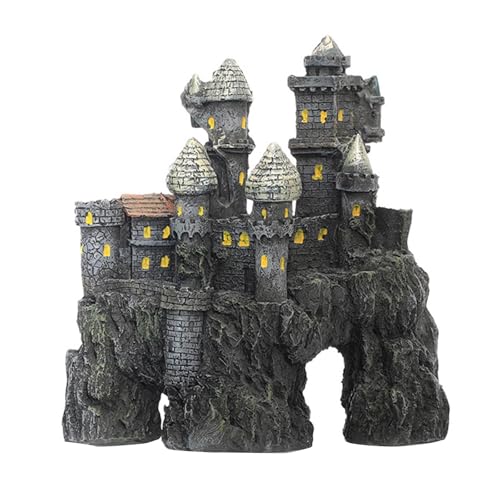 Dickly Aquarium Dekorationen Shelter Verstecktes Haus Versteck Höhle Ornament für Dickly Aquarium Dekorationen Shelter Verstecktes Haus Versteck Höhle Ornament für von Dickly