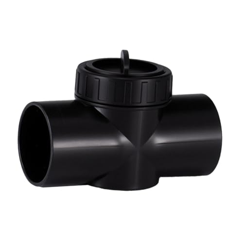 Dickly Aquarium Regelventil Fitting Lärm Reduktion Control Outlet Rohr, Schwarz 40mm Dickly Aquarium Regelventil Fitting Lärm Reduktion Control Outlet Rohr, Schwarz 40mm von Dickly