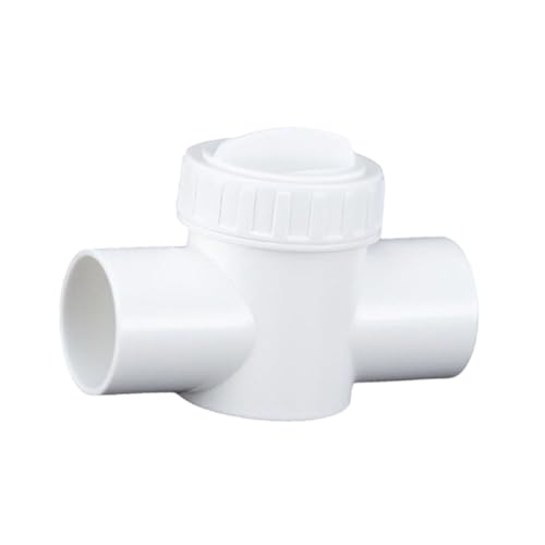 Dickly Aquarium Regelventil Fitting Lärm Reduktion Control Outlet Rohr, Weiß 32mm Dickly Aquarium Regelventil Fitting Lärm Reduktion Control Outlet Rohr, Weiß 32mm von Dickly