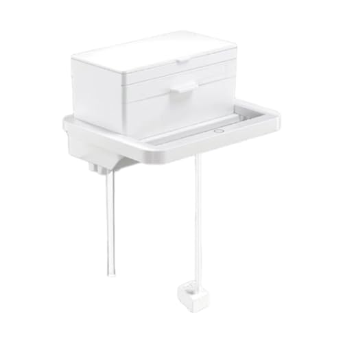 Dickly Aquariumfilter, mehrschichtiges Filtersystem, Tropfschale, Top Mount Überlaufbox mit LED von Dickly