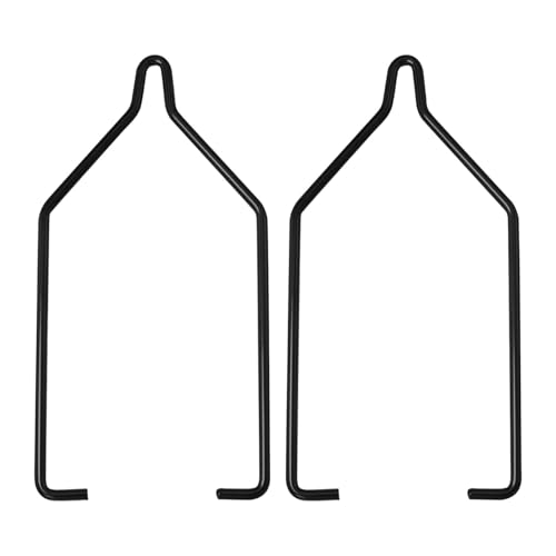 Dickly Befestigungsclip für Reptilien-Lampenschirme, zum Aufhängen, Kuppelhalterung, Lampenhalter, Lampenclip, für Terrarien-Heizlicht, Wassertank, 2 Stück von Dickly