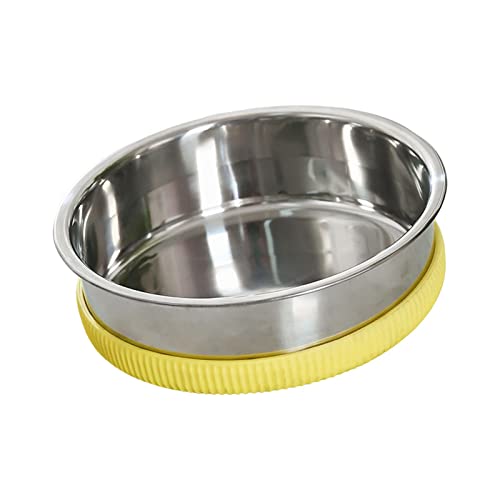 Dickly Edelstahl- für Katzen, Haustiere, Futterstation, Wassernäpfe, Spender, Tränke, Futter, Hund zum Trinken, Kaninchen, Kleintiere, Kätzchen, GELB Dickly Edelstahl- für Katzen, Haustiere, Futterstation, Wassernäpfe, Spender, Tränke, Futter, Hund zum Trinken, Kaninchen, Kleintiere, Kätzchen, GELB von Dickly