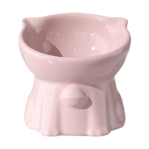 Dickly Erhöhter Katzenfutternapf, erhöhter Katzennapf, Futternapf, Hundenäpfe für kleine und mittelgroße Hunde, Rosa Dickly Erhöhter Katzenfutternapf, erhöhter Katzennapf, Futternapf, Hundenäpfe für kleine und mittelgroße Hunde, Rosa von Dickly