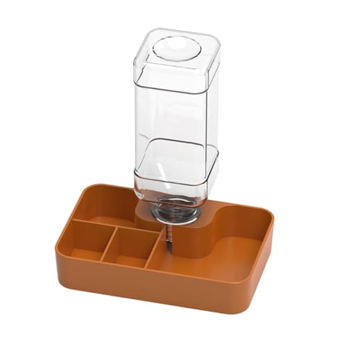 Dickly Feeder Automatische Wasser Dispenser Lebensmittel Gericht Trinken Schüssel für Chamäleon, Khaki Klein von Dickly