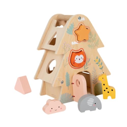 Dickly Formsortierer, Hausformsortierung, passendes Spielzeug, Baumform für Kinder, Jungen und Mädchen Dickly Formsortierer, Hausformsortierung, passendes Spielzeug, Baumform für Kinder, Jungen und Mädchen von Dickly