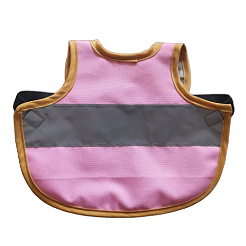 Dickly Haustier Reflektierende Weste Huhn Geflügel Sattel für Geflügel Huhn, Rosa Dickly Haustier Reflektierende Weste Huhn Geflügel Sattel für Geflügel Huhn, Rosa von Dickly