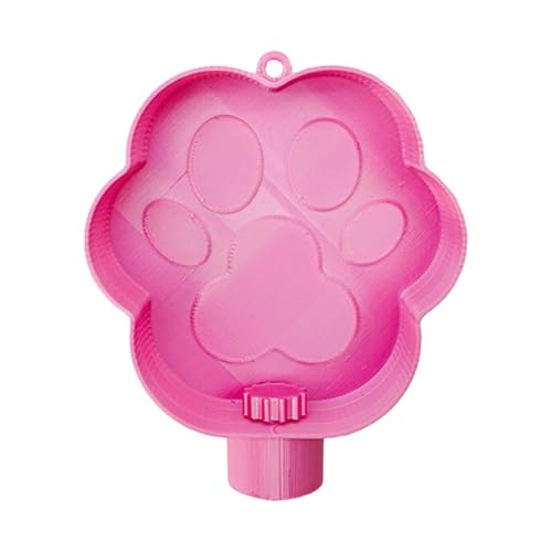 Dickly Haustier-Wassernapf, Trinknapf, verbunden mit Einer Flasche, Wasserspender, Schüssel für unterwegs, Rosa von Dickly