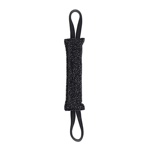 Dickly Hundetrainingsbeißwurst mit Zwei Schlaufen, Schwarz, 30cm Dickly Hundetrainingsbeißwurst mit Zwei Schlaufen, Schwarz, 30cm von Dickly