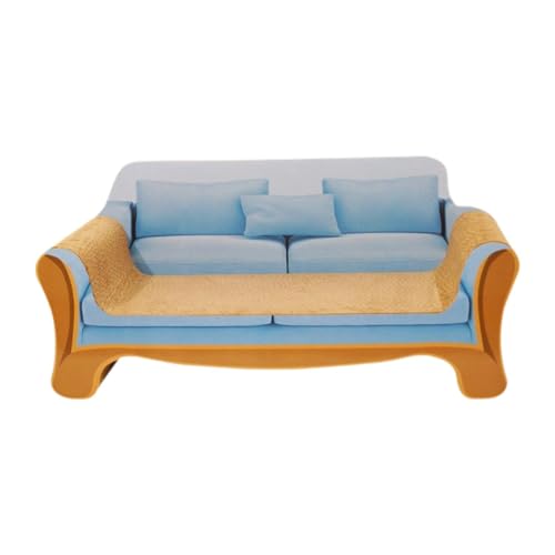 Dickly Katzenkratzbaum, Couchbett, Liege, Sofaform, Katzenkratzmatte, Katzencouch zum Spielen, Blau von Dickly