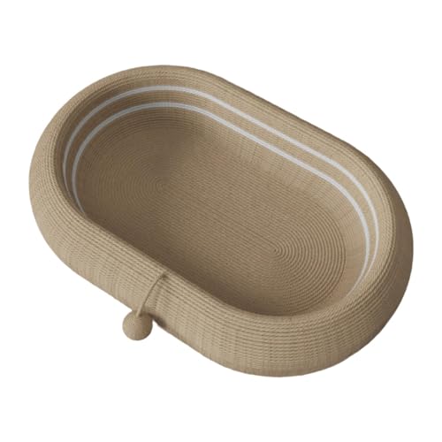 Dickly Katzenkratzbett, Katzenlounge, Couch, Haustierbett, Kratzbrett für schlafende Katzen im Innenbereich, Ball von Dickly