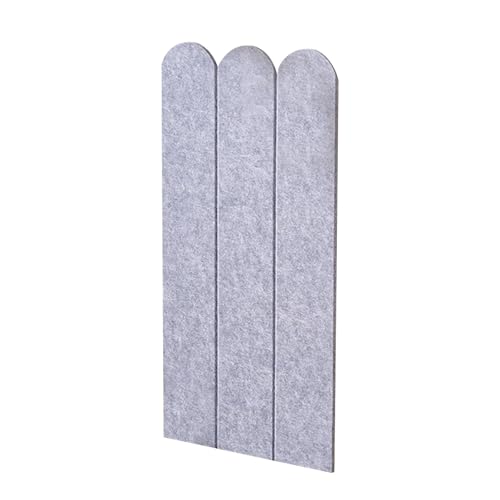 Dickly Katzenkratzbrett, vertikal, zur Wandmontage, Schleifklauen, Filz für Hauskatzen, selbstklebend, Wandkratzer für Boden, Sofa, Couch, Grau von Dickly