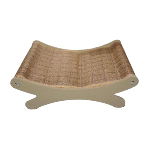 Dickly Katzensofabett Erhöhtes Katzensofa Indoor-Katzen Liegecouch Kätzchen Kratzbett, Polyester von Dickly